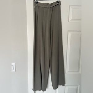 Pants, Zara, size S, Olive green
